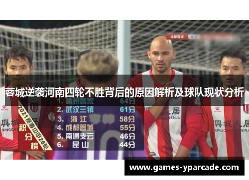 蓉城逆袭河南四轮不胜背后的原因解析及球队现状分析 蓉城逆袭河南四轮不胜背后的原因解析及球队现状分析